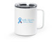 Addie Maeve's Dream Team, a White Stainless Steel Travel Mug