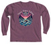 Pictor Sunset, a Berry Comfort Colors Long Sleeve Tee