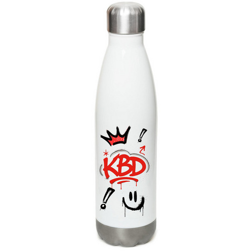 Graffiti water bottle&nbsp;, a White Stainless Steel Water Bottle