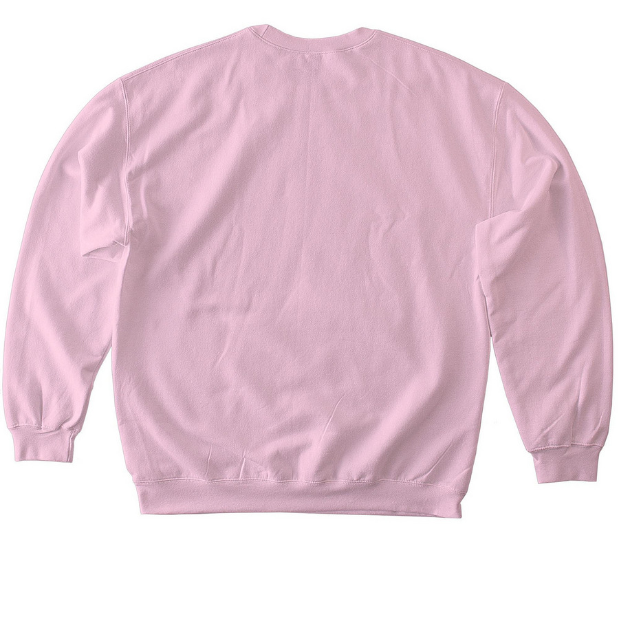 Future Speech Pathologist, a Light Pink Softstyle Crewneck Sweatshirt (back-view)
