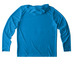 JLSP Pink Flamingo UV Long Sleeve Hoodie, a Sapphire UV Performance Long Sleeve Hoodie (back-view)