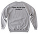wildin' out, a Sport Grey Softstyle Crewneck Sweatshirt (back-view)