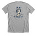 In My Scholar Era- Ironwood, a Athletic Heather Premium Unisex Tee (back-view)
