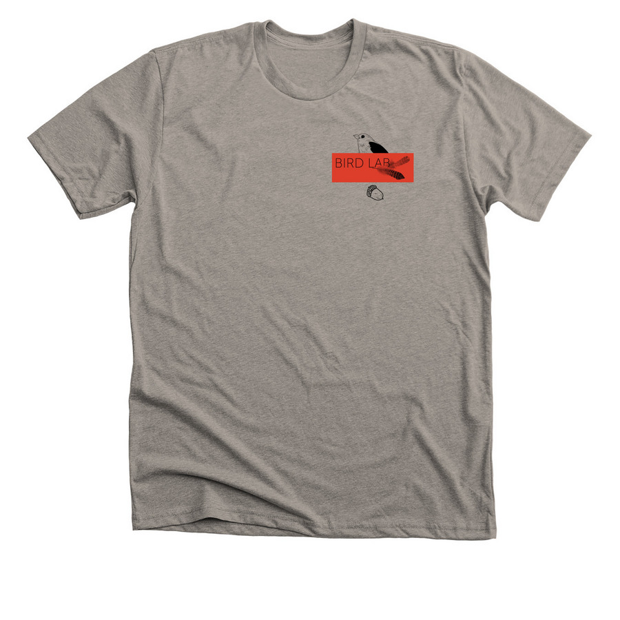 Native Plants are for the Birds, a Heather Stone Premium Unisex Tee