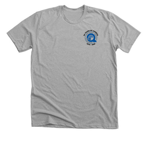 Conrail CQI 50th small, a Athletic Heather Premium Unisex Tee