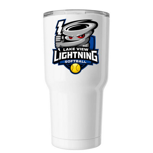 Travel Drinkware, a White Insulated Tumbler