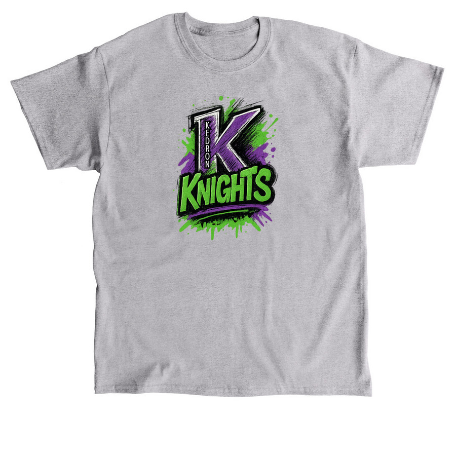Knights Graffiti Spirit Wear&nbsp; &nbsp;, a Sport Grey Classic Unisex Tee