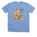Curious Hearts Change the World ???, a Heather Carolina Blue Premium Unisex Tee