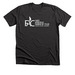 FAC White Front Logo Love, Live, Lead, a Dark Grey Heather Premium Unisex Tee