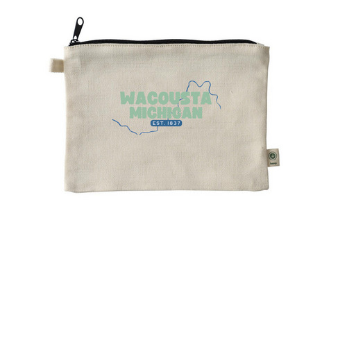 Wacousta Pouch, a Natural 9"x7" Hemp Blend Pouch