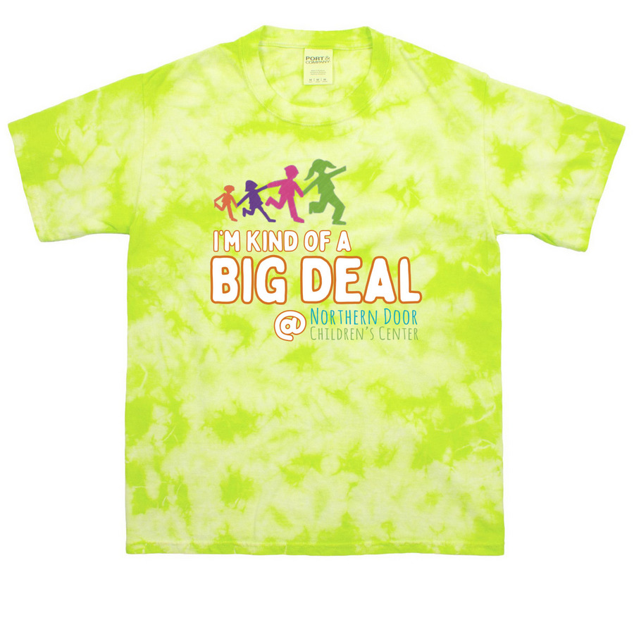Kids Big Deal @ NDCC, a Lemon Lime Youth Crystal Tie Dye Tee