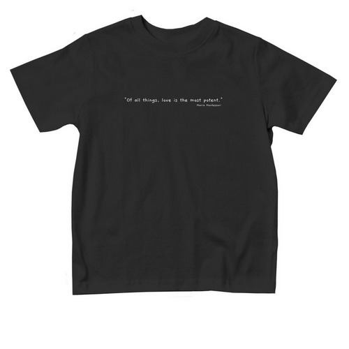 Toddler Quotes - Love, a Black Toddler Tee