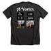 78 Vortex "2026 FINALE" Official Shirt, a Dark Grey Heather Premium Unisex Tee (back-view)
