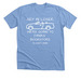 GET IN LOSER WE'RE GOING, a Heather Carolina Blue Premium Unisex Tee