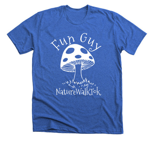 Fun Guy, a Heather True Royal Premium Unisex Tee