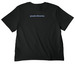 Support Your Local Library - Women's Cut, a Vintage Black Women's Heavyweight Tee (back-view)