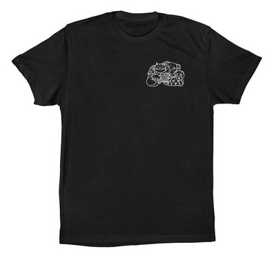 10 Years of Pets Are Family, a Vintage Black Premium Cotton Tee