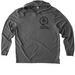 Hooded Reeling Shirt, a Aluminum Grey Allmade Eco Triblend Hoodie Tee