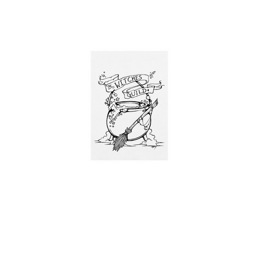 Yard flag, a White 12" x 18" Yard Flag
