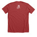 SWCS - Wetlands, a Heather Canvas Red Premium Unisex Tee (back-view)