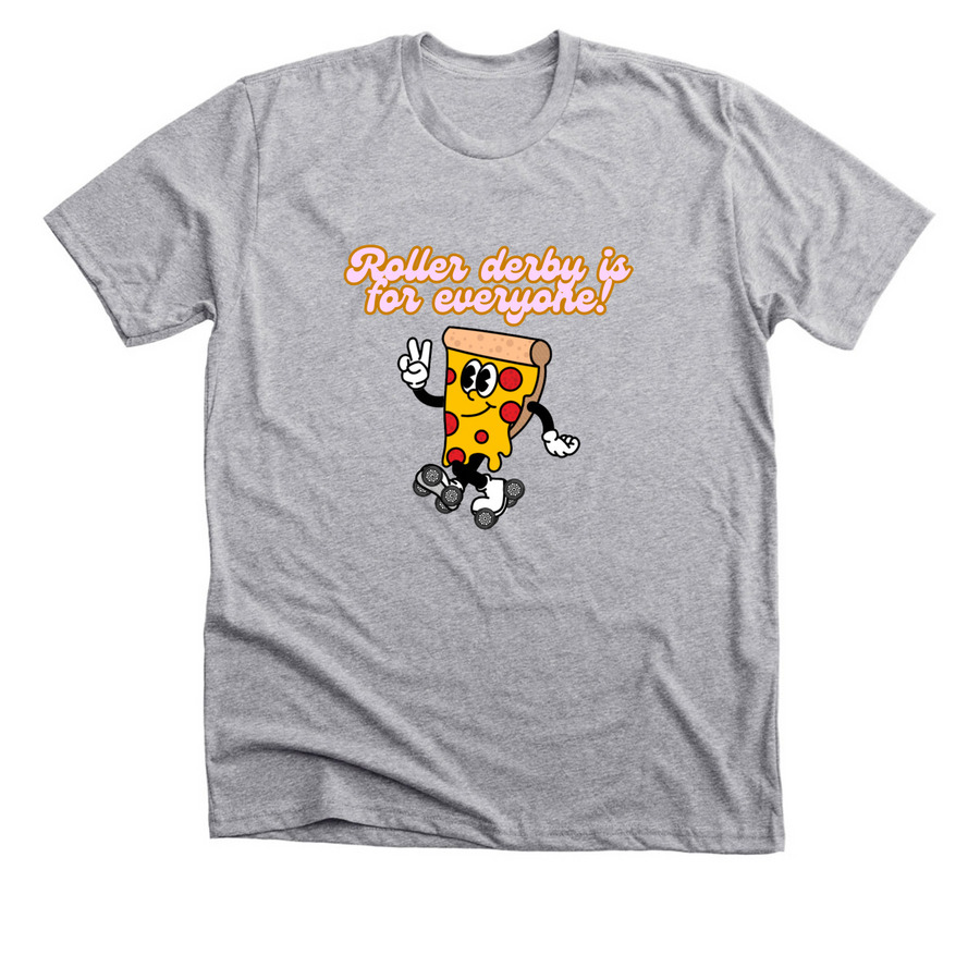 Roller Derby is for everyone! Team NY, a Athletic Heather Premium Unisex Tee