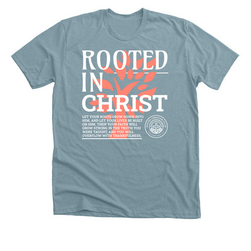 RCC - The Peach Tree 2026 (Front Only), a Heather Blue Lagoon Premium Unisex Tee