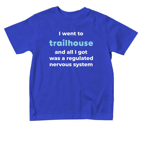Nervous System Souvenir, a Royal Blue Toddler Tee