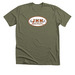 Classis Premium JHH T, a Heather Olive Premium Unisex Tee