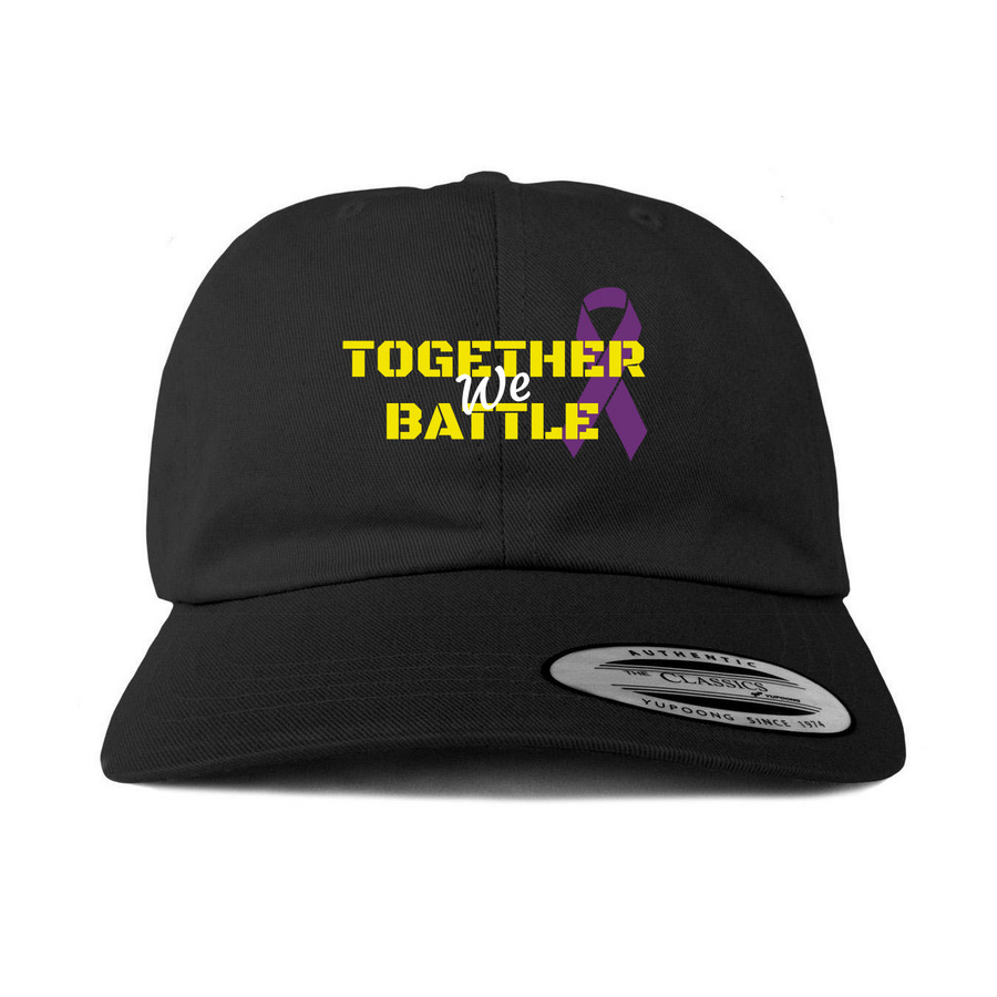Perez Pancreatic Cancer Fundraiser, a Black Printed Classic Baseball Cap