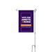 Yard Signs for Annette McRae | Ut SD 20, a White 12" x 18" Yard Flag with Stake