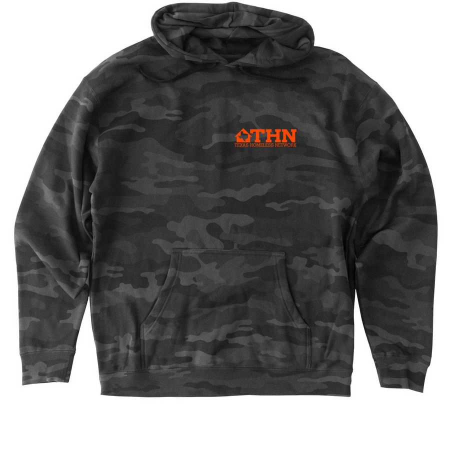 EXCLUSIVE TCOEH 2026 Camo Hoodie, a Black Camo Heavyweight Camo Pullover Hoodie