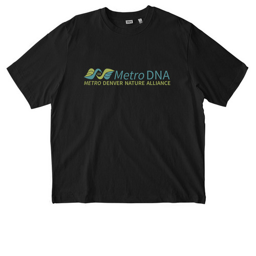 Metro Denver Nature Alliance Shirt Shop, a Black Stanley/Stella Unisex Freestyler Heavyweight Tee