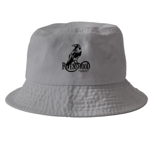 Ravenswood Hats, a Grey Printed Bucket Hat