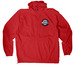 Houston Roundball Review jacket, a True Red Packable Anorak