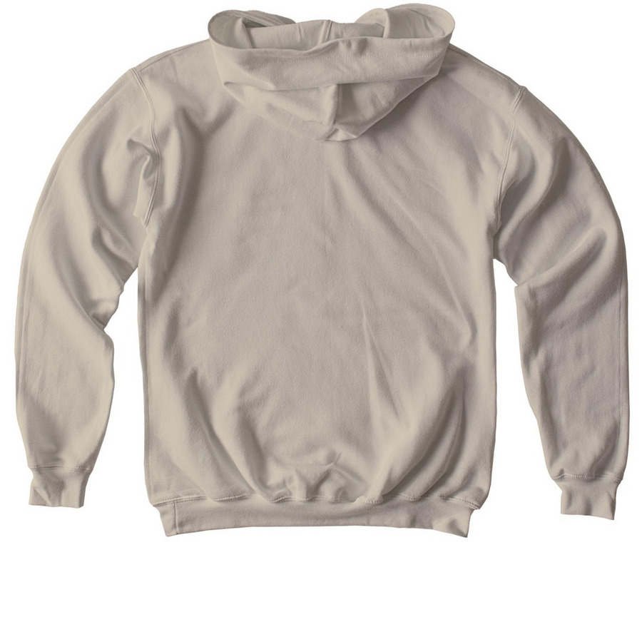 Save a Life - Front Design, a Sand Softstyle Youth Pullover Hoodie (back-view)