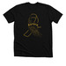 Aurora Rose, a Solid Black Blend Premium Unisex Tee