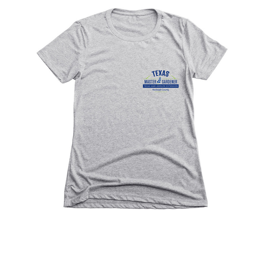 RCMG - Apparel Small Logo, a Dark Heather Grey Women's Slim Fit Tee