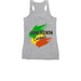Juneteenth Celebrate, a Athletic Heather Women's Racerback