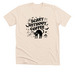Scary Without Coffee, a Heather Soft Cream Premium Unisex Tee