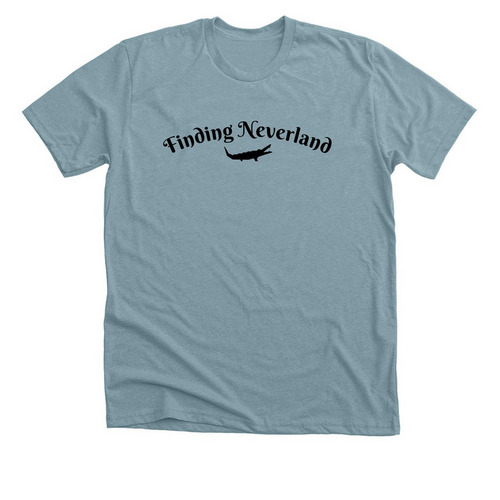 Neverland Hook, a Heather Blue Lagoon Premium Unisex Tee