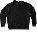 Michigan Humane x Ruth&nbsp;, a Black Stanley/Stella Unisex Cruiser 2.0 Pullover Hoodie (back-view)