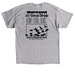 Noah Kahan Citi Field Merchandise, a Sport Grey Classic Unisex Tee (back-view)