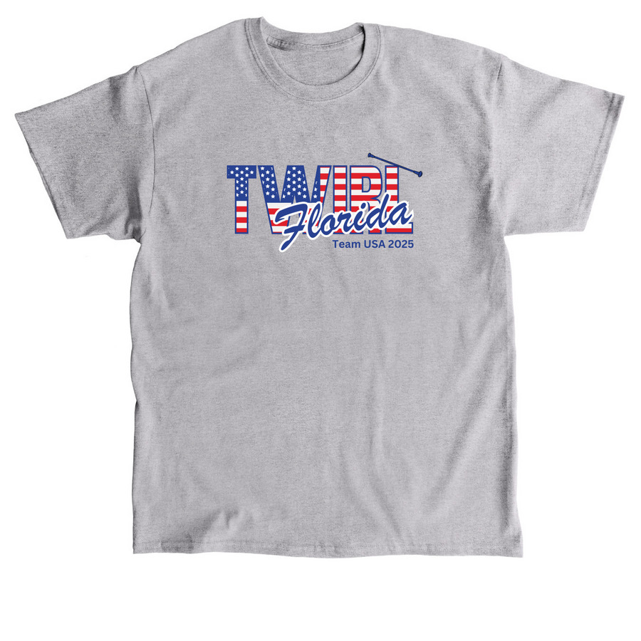 Twirl Florida, a Sport Grey Classic Unisex Tee