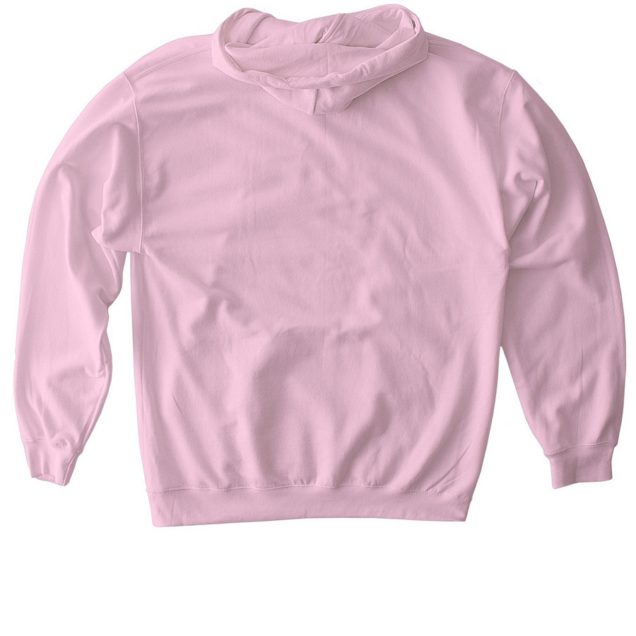 Ace's Place Logo, a Light Pink Gildan Softstyle Pullover Hoodie (back-view)