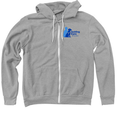 Guiding Eyes Westchester Region Fundraiser&nbsp;, a Athletic Heather Zip Up Hoodie