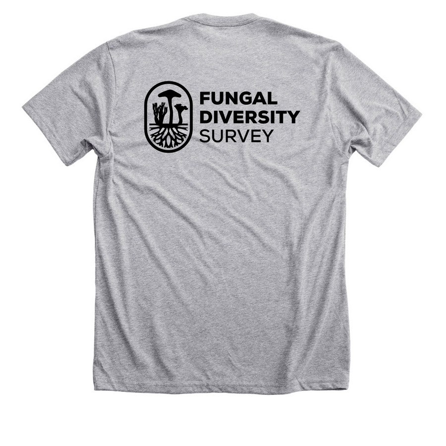High Quality Observations, a Athletic Heather Premium Unisex Tee (back-view)