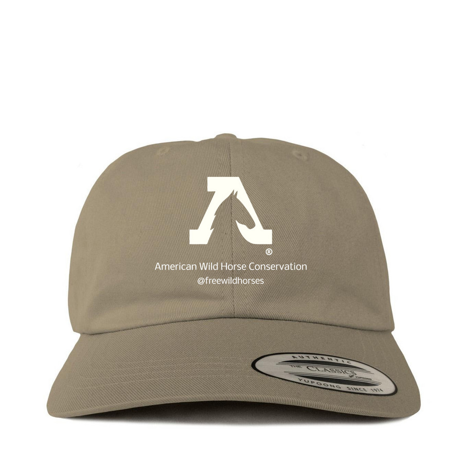 AWHC: &nbsp;Ball Cap, a Khaki Printed Classic Baseball Cap