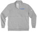 Village Students, a Dark Grey Heather Nike Club Fleece Half Zip Pullover