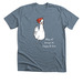 Fleur's t-shirt, a Heather Slate Premium Unisex Tee
