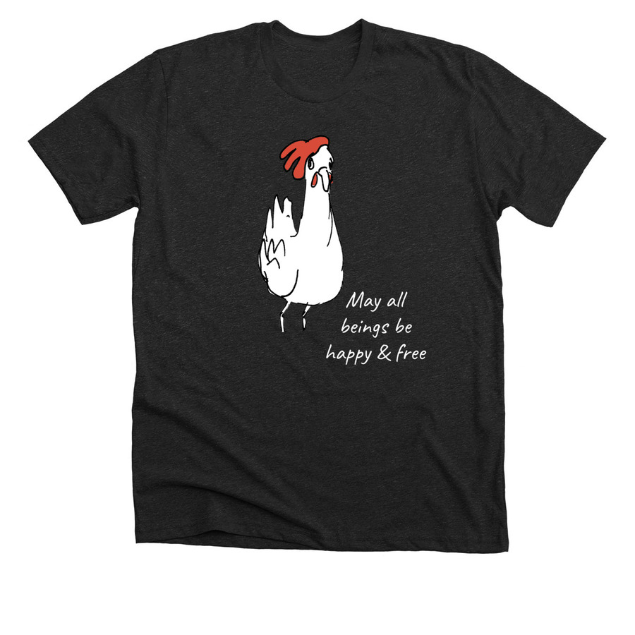 Fleur's t-shirt, a Dark Grey Heather Premium Unisex Tee
